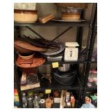 All contents on steel shelf, including shelf