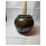 Iridescent Pot  Signed