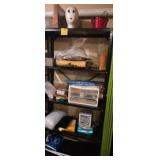 Stores containers with contents first aid kit