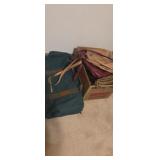 Leather and other purses , hand bags and duffel