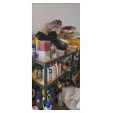 Cleaning chemicals,  drawer liners, towels ,