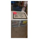 Sorage bin with contents