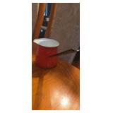 Enameled coco cup