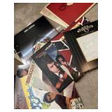 15 vinyl records, including the Oak Ridge boys,