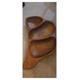 Philippines wooden partition dish