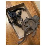cast iron cherry stoner (or cherry pitter),