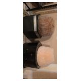 Lynx abd Blonde Mink hats with boxes