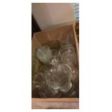 Crystal and clear glass , pitchers and glasses