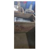 Wooden K.G Schmidts beer case with heater
