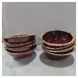 Hull Brown drip bowls