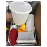 Tupperware assortment with lids and different