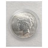 1922 peace silver dollar