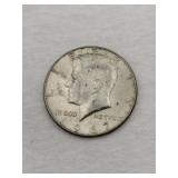 1967 Kennedy half dollar