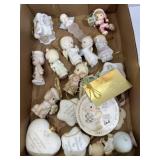 Sweet precious moments Christmas ornaments angel,