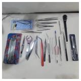 Tweezers and other tools