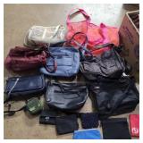 Assorted purses