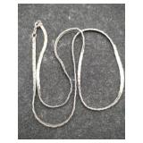 Silver length chain March 925 .240oz