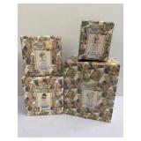 4 Enesco cherished teddies figurines in box with