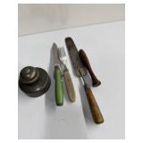 Vintage kitchen and house hold tools/ utensils
