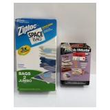 Sc Johnson ziploc bags, and pack mate space