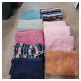10 bath towels