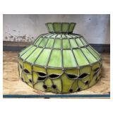 Stain glass, lampshade, cherry design bottom