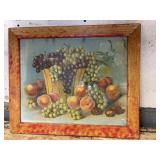 Pitcher 12 x 8 reddish frame with a bucket of