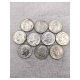10 1964 dimes