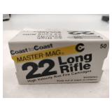 Coast to Coast Master mag 22LR 50 rounds