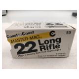 Coast to Coast Master mag 22LR 50 rounds