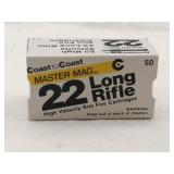 Coast to Coast Master mag 22LR 50 rounds