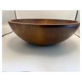 Mort N Marton Canada wooden dough or salad bowl.
