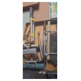 Rollers , small crow bar, nail puller ,hand saw