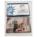 2007 United States  proof coin sets