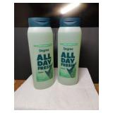 2 DEGREE ALL DAY FRESH BODY WASHES
