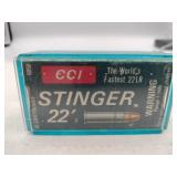 CCI Stinger 22LR  50 rounds