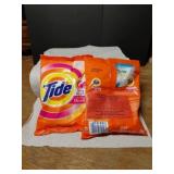 2 BAGS OF TIDE LAUNDRY SOAPWITH DOWNY ,EACH BAG