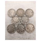 Indian/ Buffalo Head nickels mixed years