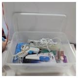 Hot glue gun, glue sticks, engraver, and more