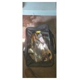 Dewalt tool bag with hand saws cutters,  mallot