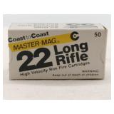 Coast to Coast Master mag 22LR 50 rounds