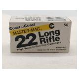 Coast to Coast Master mag 22LR 50 rounds