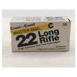 Coast to Coast Master mag 22LR 50 rounds