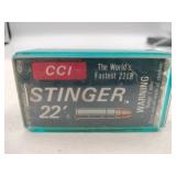 CCI Stinger 22LR  50 rounds