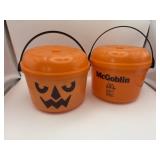 McDonaldï¿½s 1985 Orange plastic Mc goblin