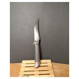 VINTAGE WESTERN KNIFE USA F66 BLACK BEAUTY FIXED