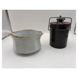 Mikasa Stone Manor, gravy or sauce bowl. Brown