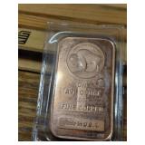 1 OUNCE .999 FINE COPPER BAR AMERICAN BUFFALO