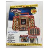 Battery Daddy storage case with tester