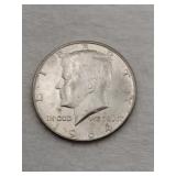 1964 Kennedy silver half dollar